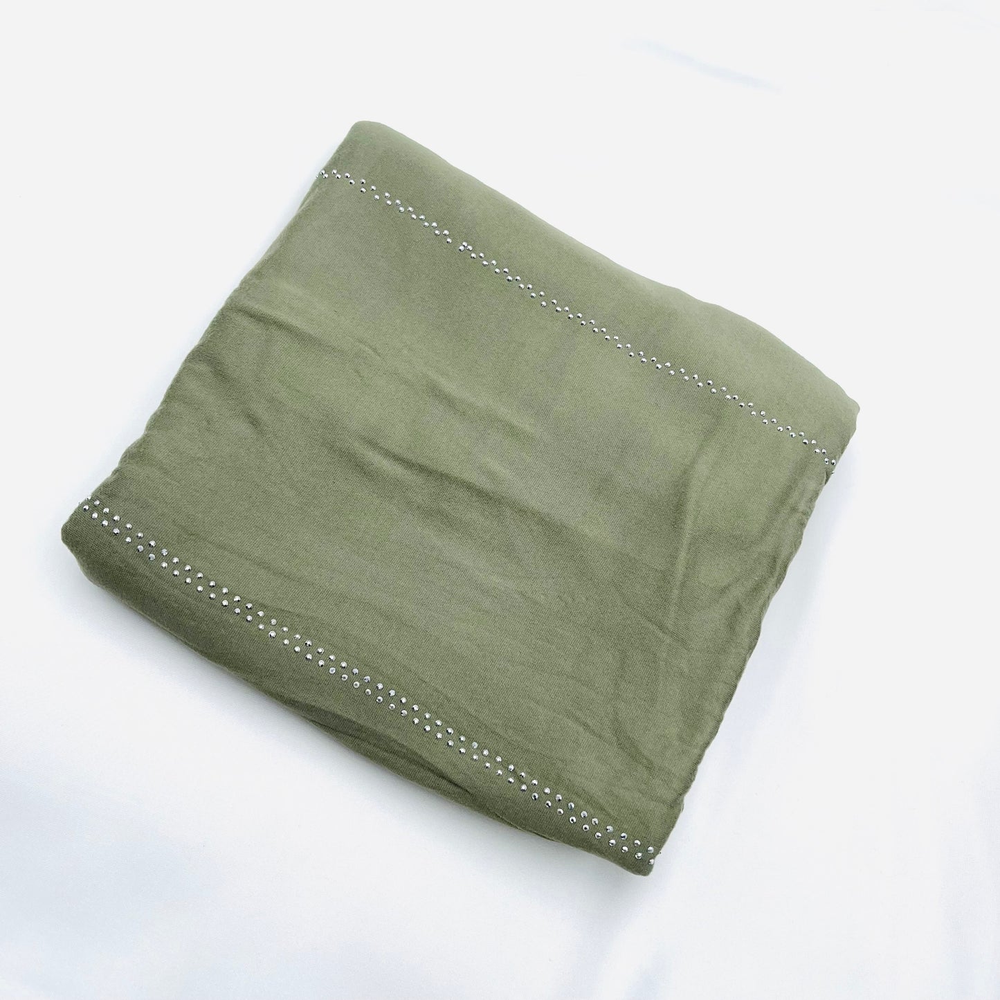 Foulard STRASS VERT ZITOUN