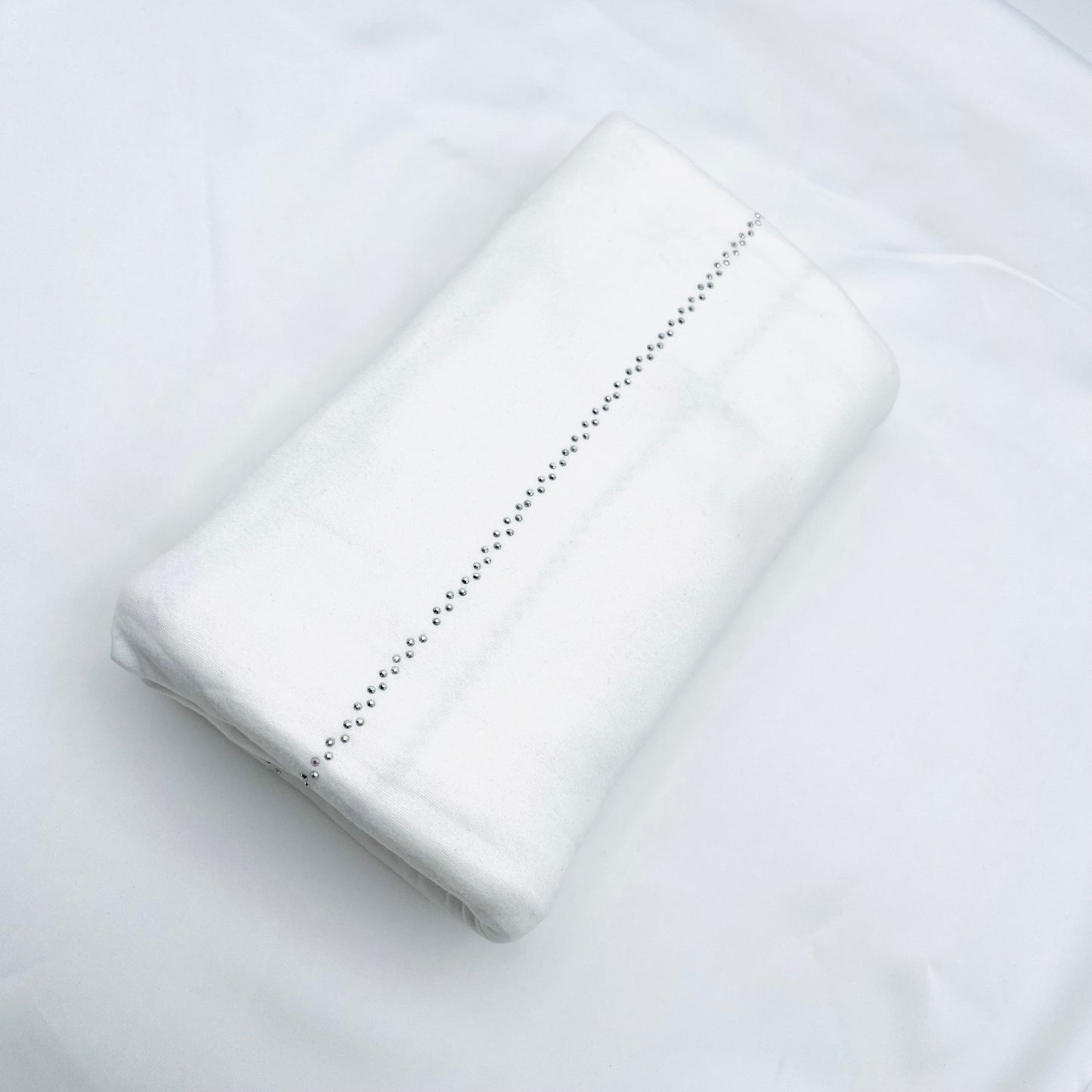 Foulard STRASS BLANC
