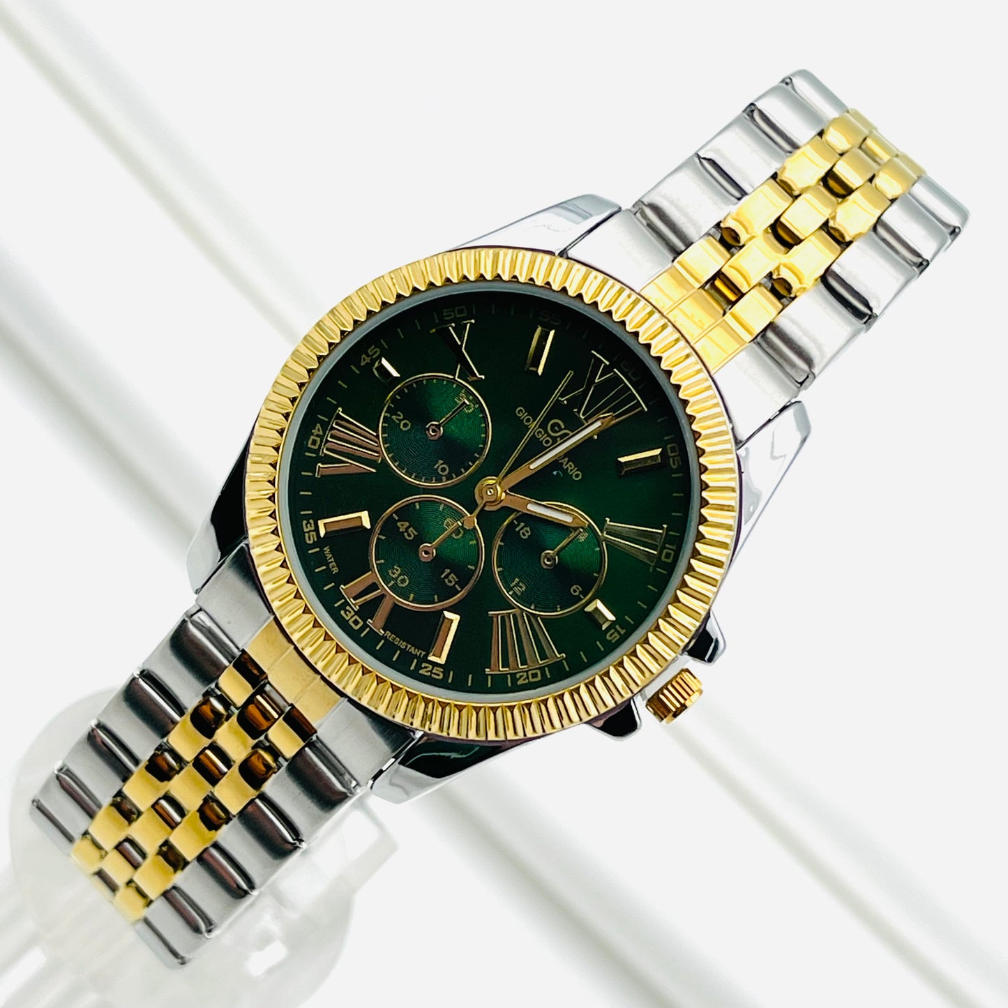 Montre Micheal Mixte fond vert