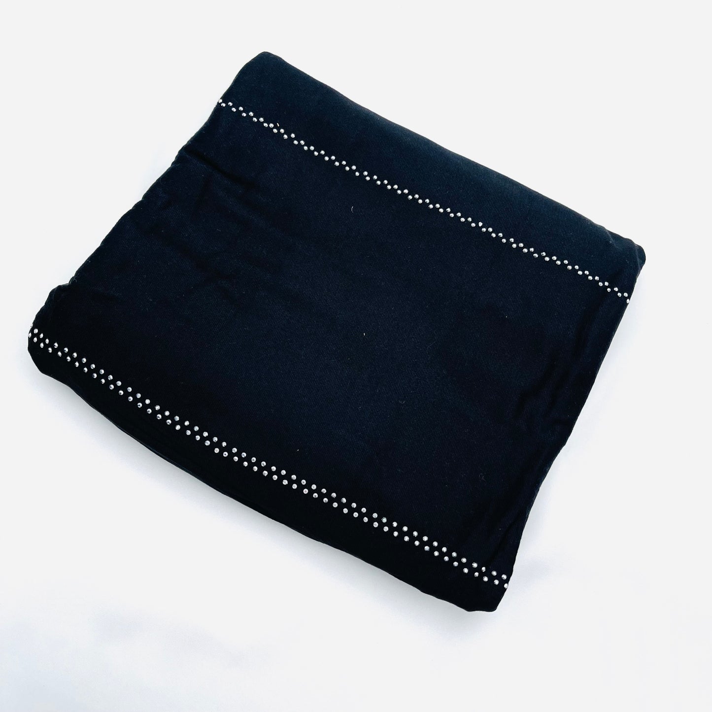 Foulard strass NOIR