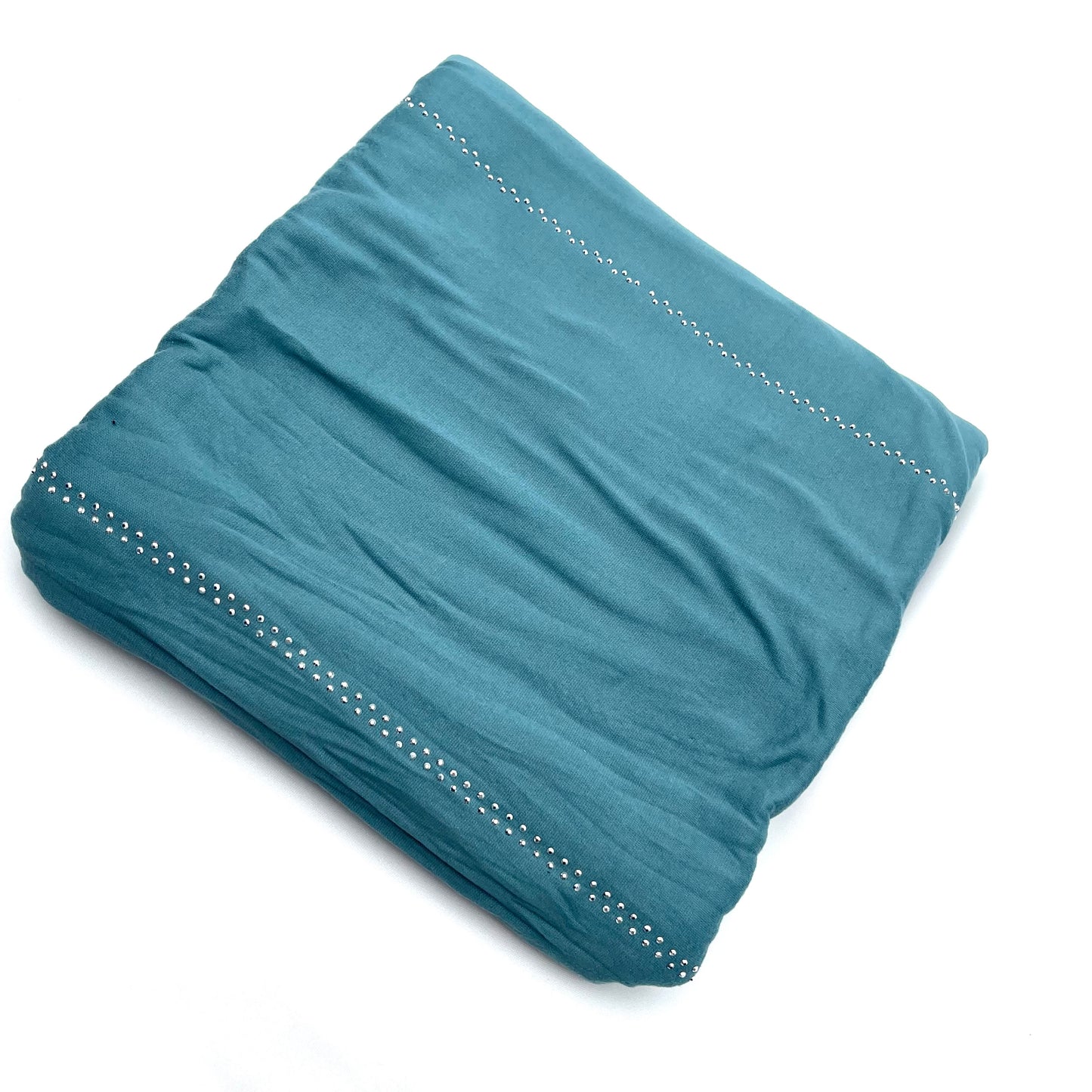 foulard STRASS TURQUOISE