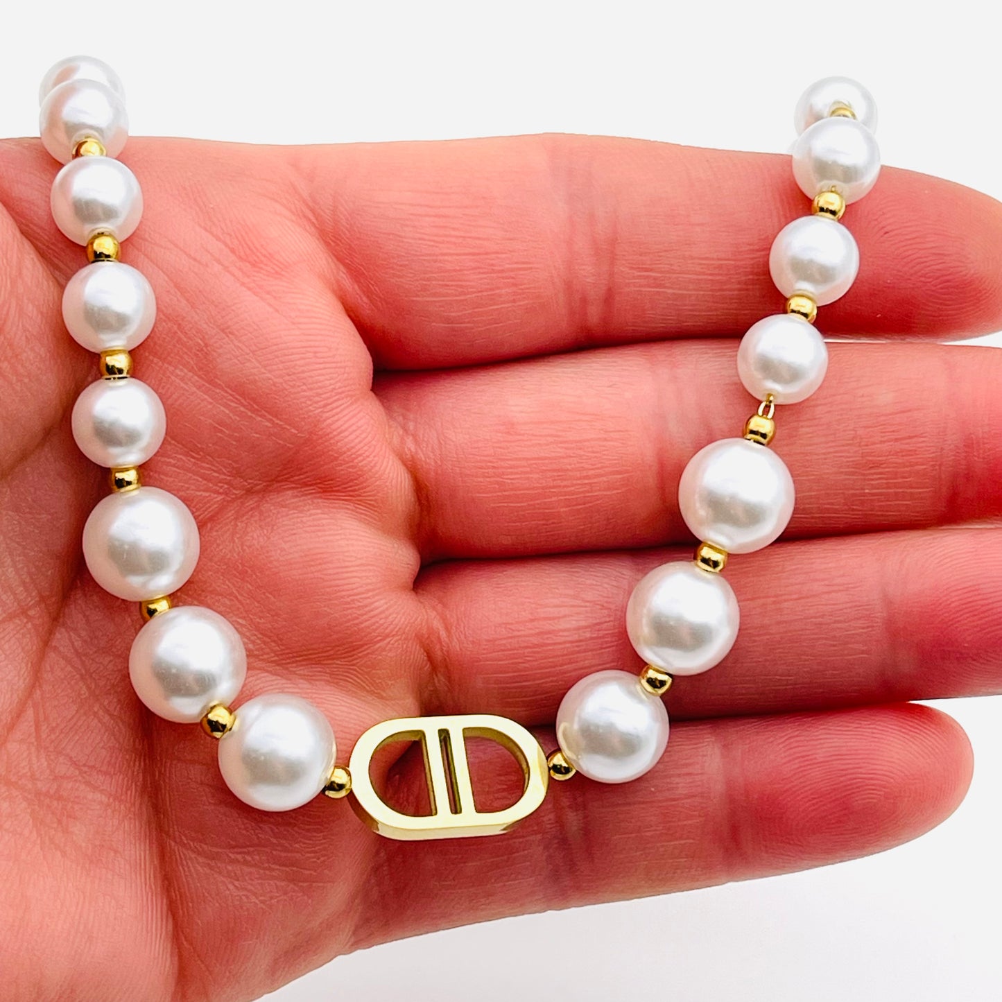 Collier PERLE CD