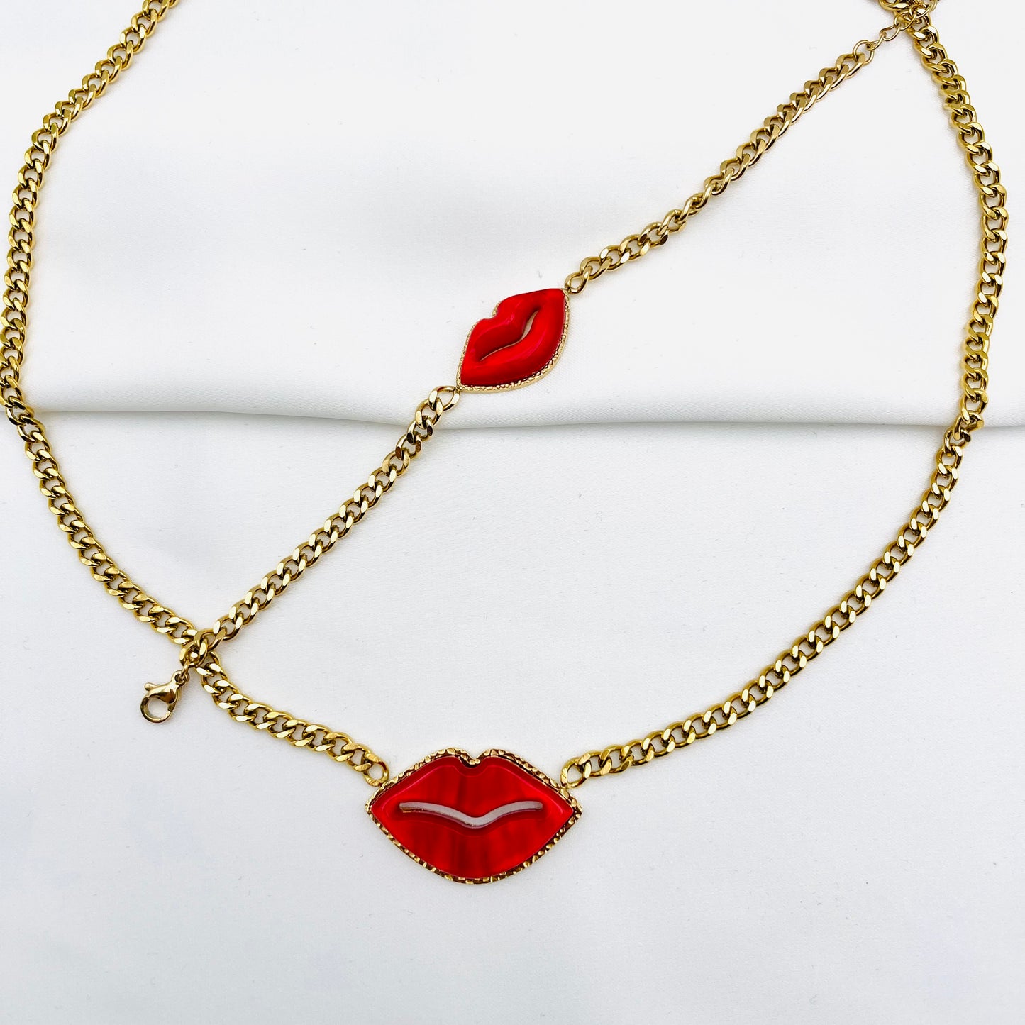 Parure BOUCHE ROUGE