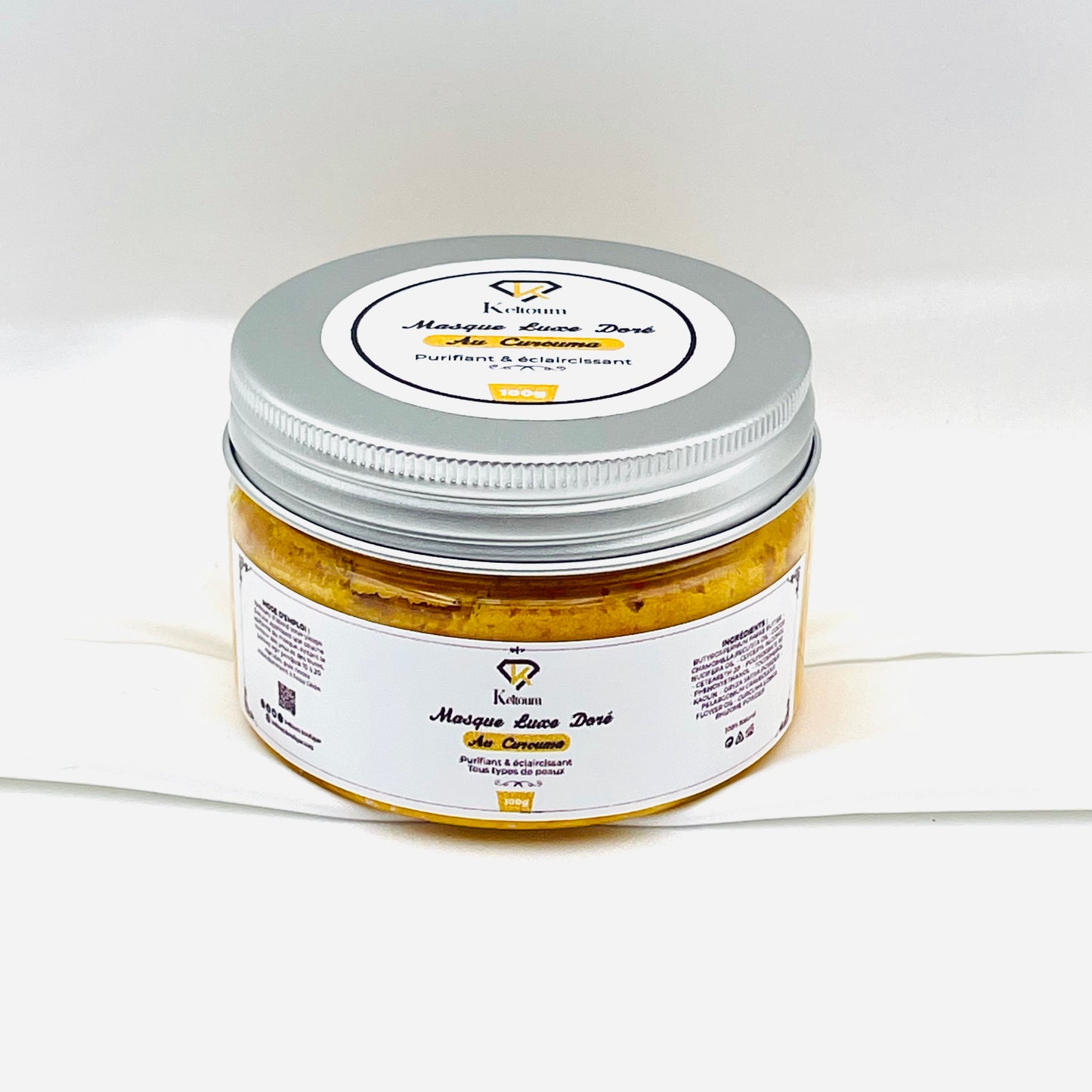 Masque LUXE DORÉ Au Curcuma