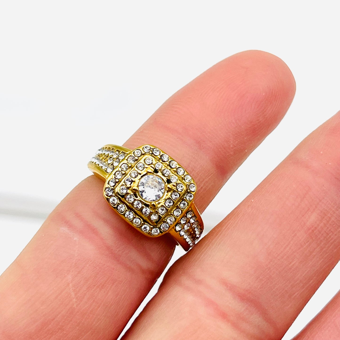 Bague CARRÉ LUXE