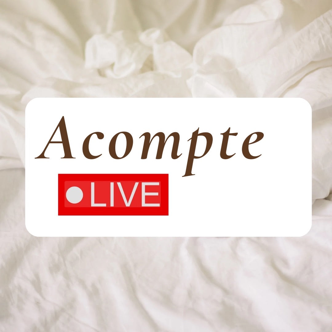 Acompte LIVE